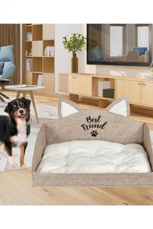 Kedi Köpek Yatağı Kahve - 5