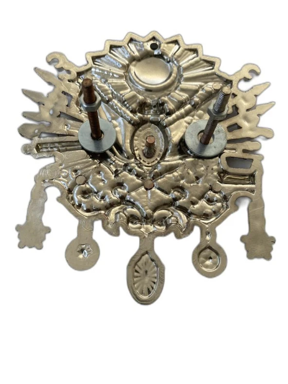 Osmanlı Tuğrası Büyük Boy Plastik Vidalı Arma - 2