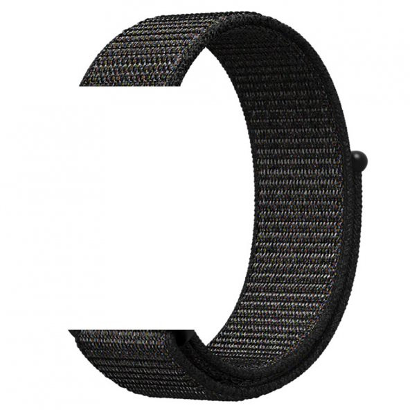 Watch Sport Loop Parlak Siyah Kordon 42-44 mm Akıllı Saat Kayışı - 2