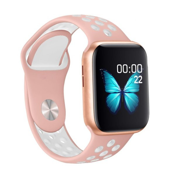 Samsung Uyumlu Galaxy Buds+ Beyaz Bluetooth Kulaklık Watch 7 Pembe Nike Akıllı Saat