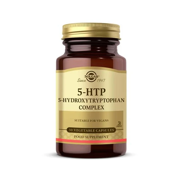 Solgar 5-HTP 100 Mg 30 Veg Kapsül-SKT:03/2027