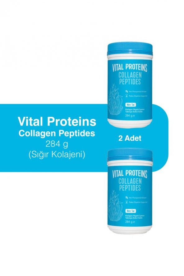 Vital Proteins Collagen Peptides 284 Gr Aromasız-2 ADET-SKT:05/2025