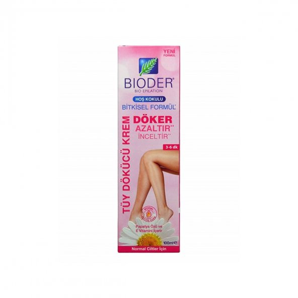Bioder Normal Ciltler İçin Tüy Dökücü Krem 100 ml -V533
