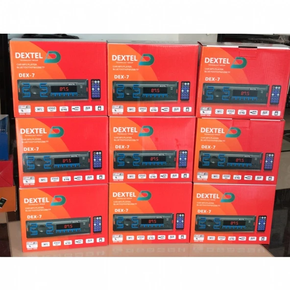 OTO TEYP BLUETOOTH FM ÇİFT USB AUX SD CARD MP3 LED EKRAN 4X60 W - 5