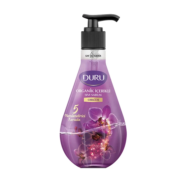 Duru Organik İçerikli Sıvı Sabun 500Ml,Orkide