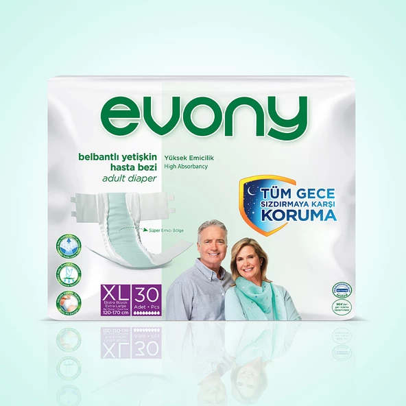 Evony Yetişkin Bezi X-Large 30'lu