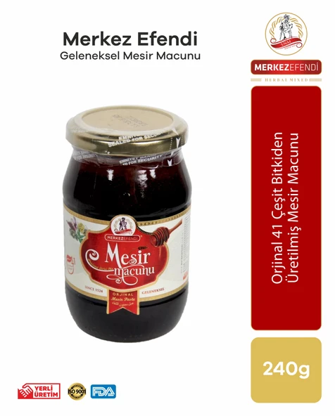 Merkez Efendi Orjinal Manisa Mesir Macunu 450 gr - 4