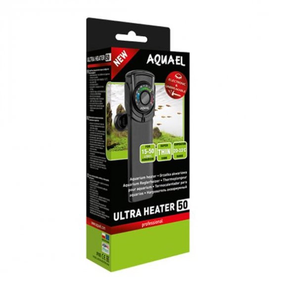 Aquael Ultra Heater Plastik Akvaryum Isıtıcısı 25W