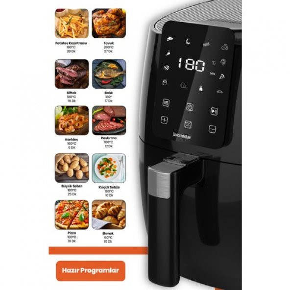 GOLDMASTER PORTO GM-7478 AİRFRYER - 2