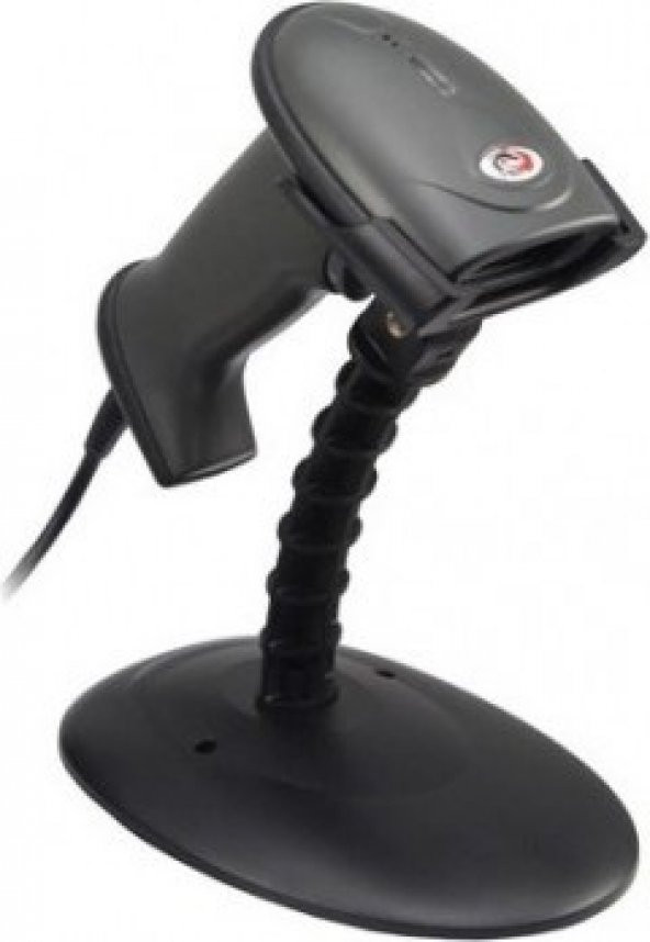 SUNLUX-6200A EL TİPİ LAZER USB KABLOLU 1D BARKOD OKUYUCU  + STAND HEDİYE - Resim 2