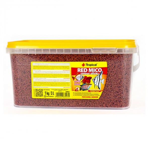 Tropical Red Micro Colour Sticks 3L 1Kg