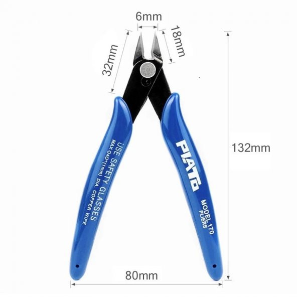 PCATD 170 KABLO KESİCİ BAKIR TEL MAKAS KESİCİ  PENSE - 3