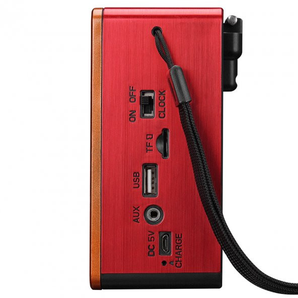 MİKADO MDR-105BT AHŞAP UB-TF DESTEKLİ BLUETOOTH FM-AM-SW 8 BAND KLASİK RADYO - 4