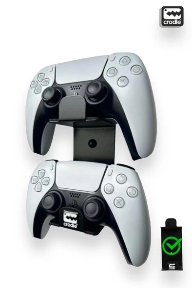 Duvara Monte Edilebilen Gaming Ps4 Ps5 Xbox Joystick Controller Tutucu Ve Kulaklık Standı - 7
