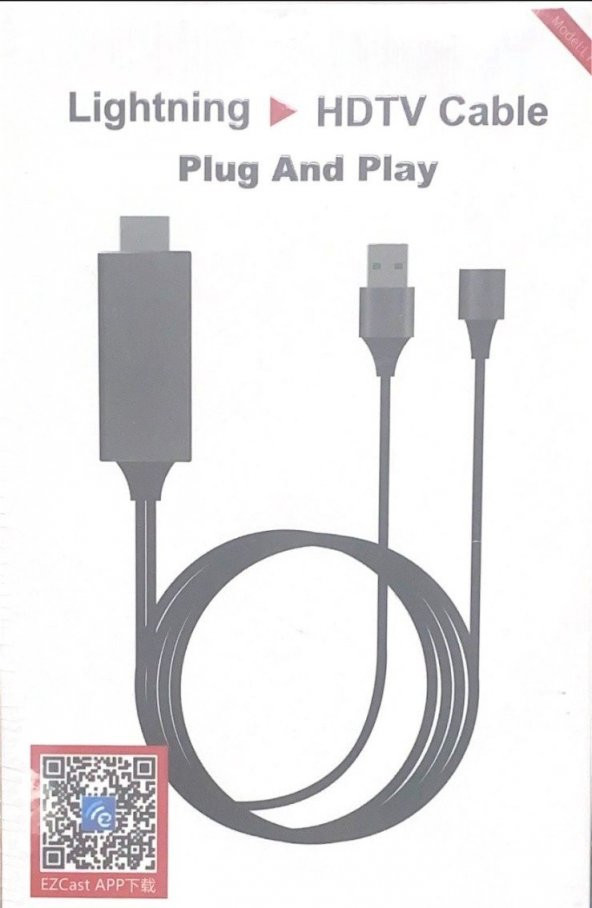 HYTECH HY-X054 USB-F TO HDMII 1 METRE TELEFON UYUNKU KABLO - 1