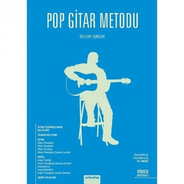 POP GİTAR METODU BÜLENT İŞBİLEN ürün görseli 1