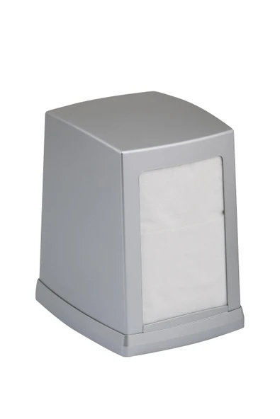 Omnipazar Vialli NP100M Masa Üstü Peçete Dispenseri Peçetelik Gri ürün görseli