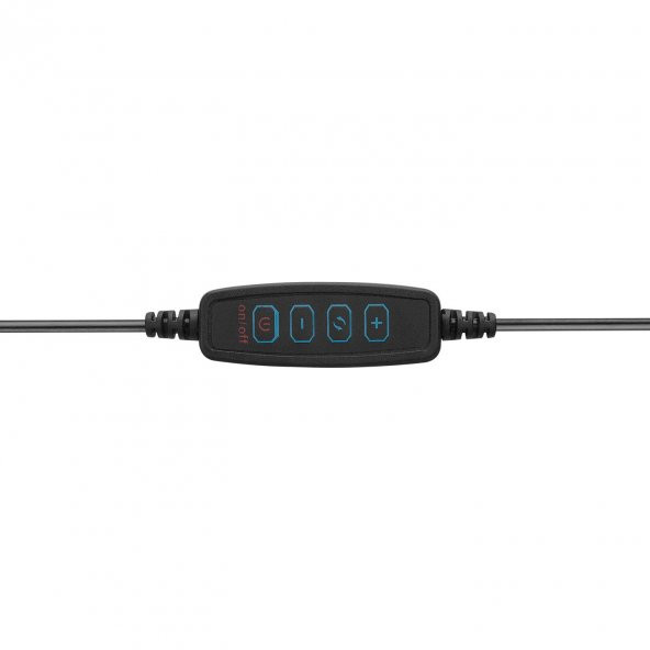 ASONIC AS-SF200 10 İNÇ 120 CM TRİPODLU TELEFON TUTUCULU YOUTUBER MAKYAJ HALKA  LED IŞIK - 5