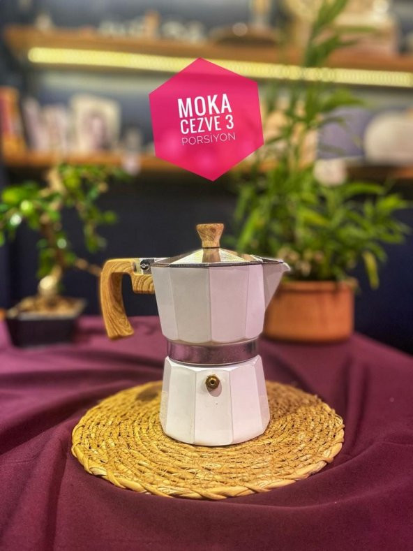 Ocaküstü Moka Pot Espresso Kahve Cezvesi
