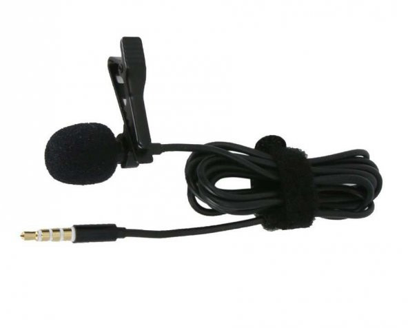 Universal Tiktok Yaka Mikrofonu Audio Kablo