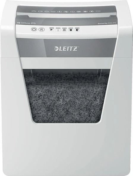 Leitz Iq Office P5 Evrak İmha Makinesi Beyaz - 2