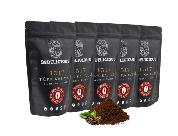 SODELICIOUS COFFEE - 1517 TÜRK KAHVESİ-100GX5