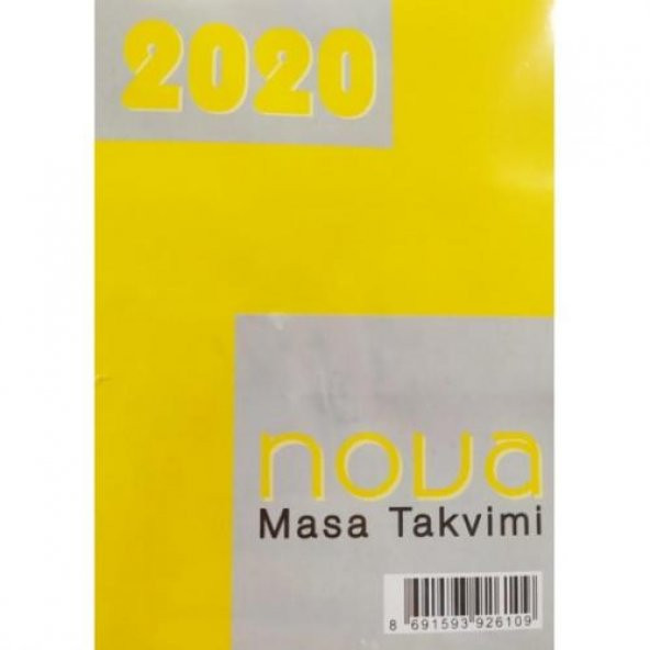 Nova Masa Takvimi 8691593926109 - 1