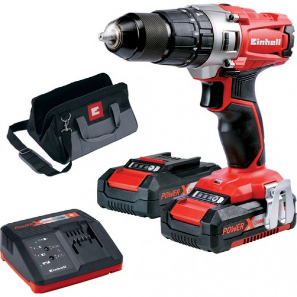 Einhell TE-CD 18/2 Li-i Kit, Akülü Darbeli Vidalama