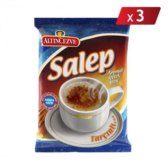 Altıncezve Sütlü Salep 250 Gr - 3LÜ PAKET