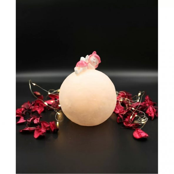 Ay Üstünde Yatan Melek Gece Lambası - 2