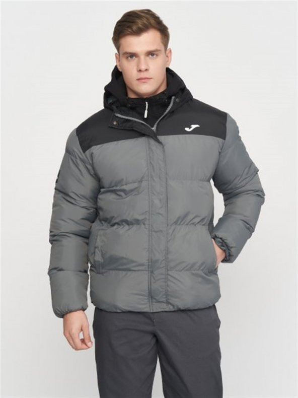 Joma Anorak - Erkek Siyah - Gri Spor Mont - 500467.276