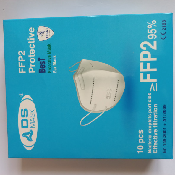 N95 Maske,FFP2 Cerrahi Maske 10 Adet - 2