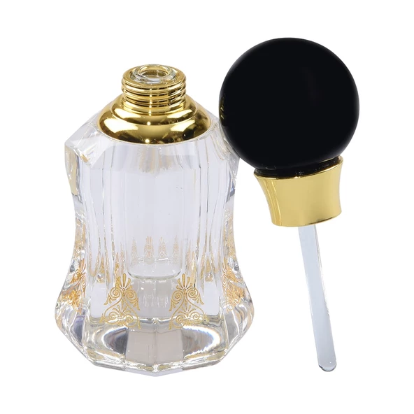 Nusnus Doldurulabilir Esans Şişesi Siyah 3 ml AB67 - 2