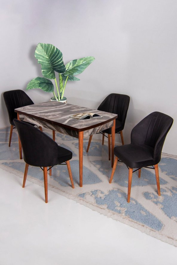 YSF WOODS SANDALYE / Mutfak Sandalye takımı-YEMEK SANDALYE TAKIMI/LÜKS SANDALYE- 4Lü - 8