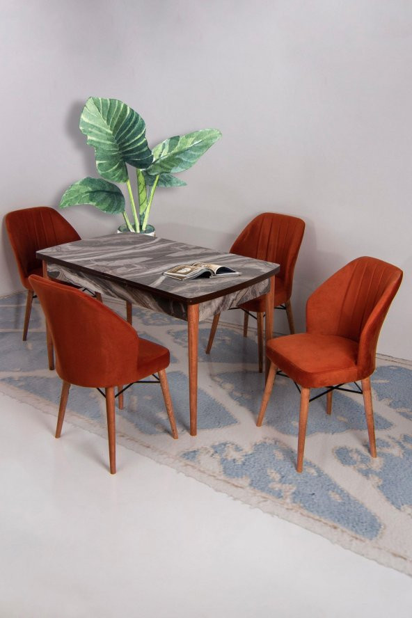 YSF WOODS SANDALYE / Mutfak Sandalye takımı-YEMEK SANDALYE TAKIMI/LÜKS SANDALYE- 4Lü - 6