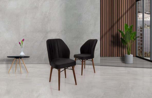YSF WOODS SANDALYE / Mutfak Sandalye takımı-YEMEK SANDALYE TAKIMI/LÜKS SANDALYE- 4Lü - 9