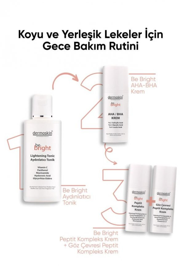 Dermoskin Be Bright Göz Çevresi Peptit Kompleks Krem 15 ml - 4