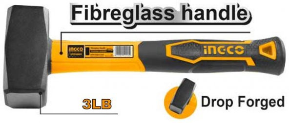 İngco Fiberglass saplı Balyoz 3LB HSLH8803