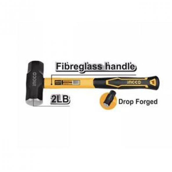 İngco Fiberglass saplı Balyoz 2LB HSLH8802