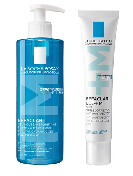 La Roche Posay La Roche Posay Effaclar Temizleme Jeli 400 ml - La Roche Posay Effaclar Duo+ 40 ml