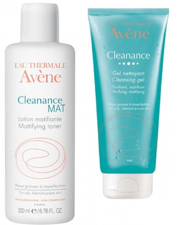 Avene Cleanance Mat Matlaştırıcı Losyon 200 Ml - Cleanance Temizleme Jeli 200 Ml