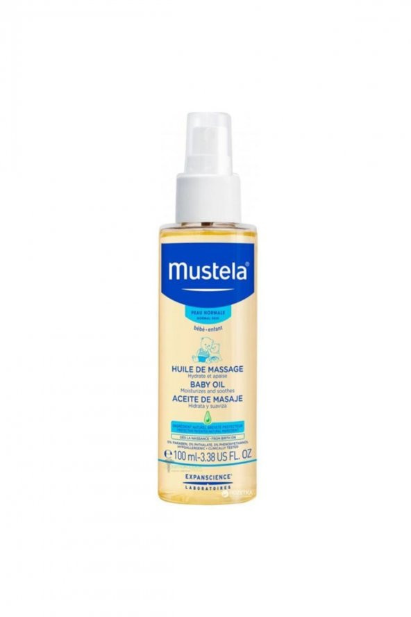 Mustela Massage Oil Bebek Masaj Yağı 100 Ml