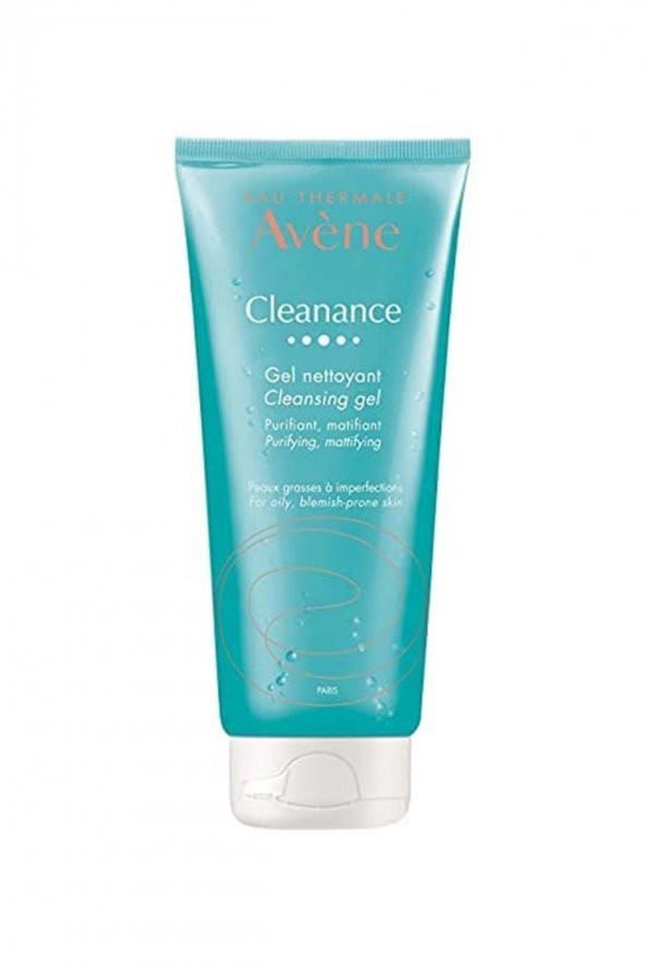 Avene Cleanance Gel Tüp - Yağlı Ve Akneli Ciltler Için Temizleme Jeli 200ml