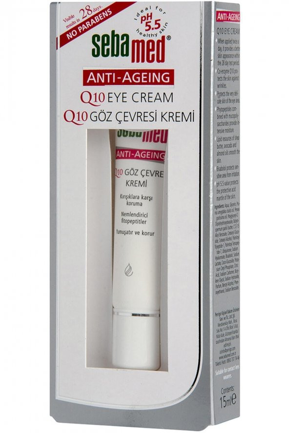 Sebamed Q10 Göz Altı Krem Yaşlanma Karşıtı 15 ml