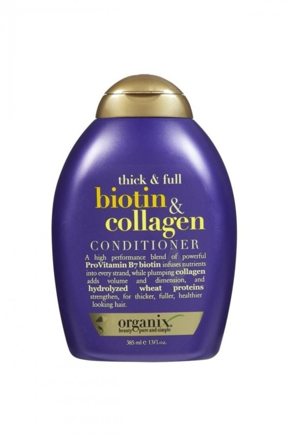 OGX Dolgunlaştırıcı Biotin Ve Kolajen Saç Bakım Kremi 385 Ml ürün görseli 1