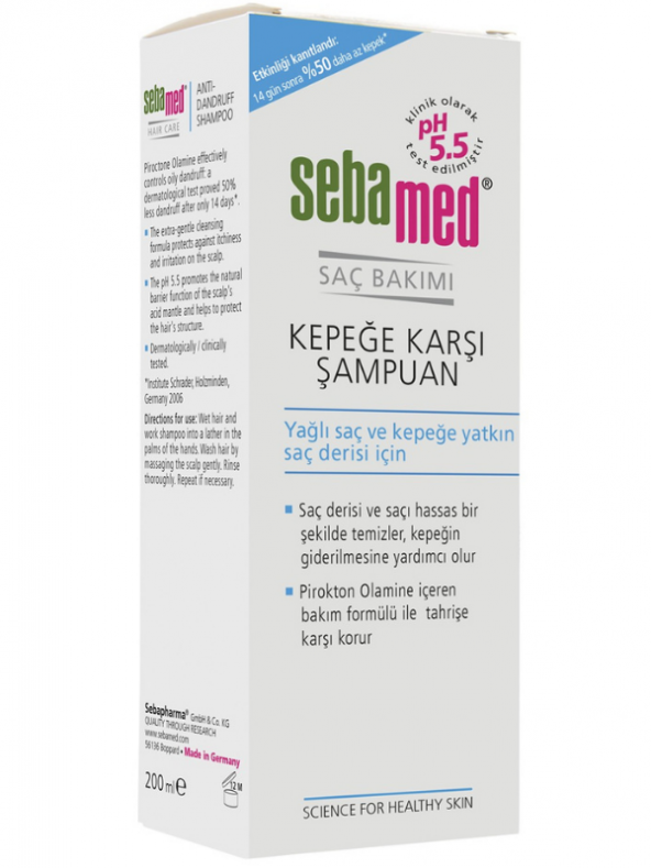 Sebamed Sebamed Anti-Dandruff Kepek Önleyici Şampuan 200 ml