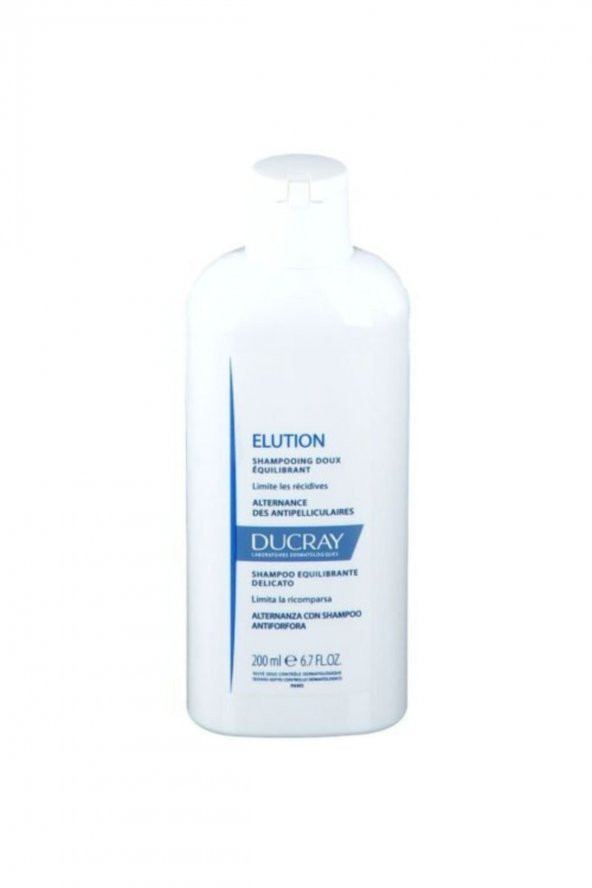 Ducray Elution Shampooing Doux Equilibrant Şampuan 200ml