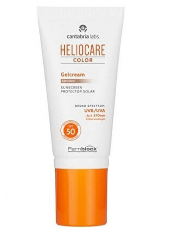 Heliocare Color Gelcream Brown Renkli Güneş Kremi Spf 50 50 ml