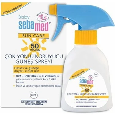 Sebamed Çok Yönlü Güneş Koruyucu Spf50 200 Ml Baby