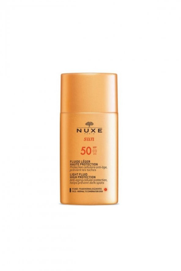 Nuxe Sun Light Fluid High Protection Spf50 50 ml
